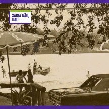 Pampulha já teve praia com conchinhas ‘importadas’ de Copacabana - Arquivo EM