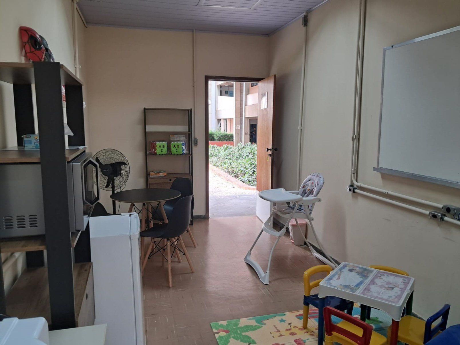 Sala de cuidados parentais do Instituto de Ciências Exatas (Icex), no Campus Pampulha em Belo Horizonte.