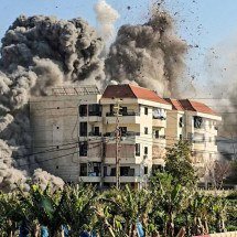 IA, componente essencial da guerra que ainda levanta dúvidas - KAWNAT HAJU / AFP