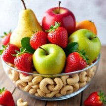 Nem tudo que chamamos de fruta realmente é — e o contrário também acontece - Imagem gerada por i.a