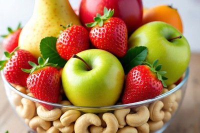 <p>Nem tudo o que chamamos de fruta no cotidiano é considerado fruta pela botânica. O conceito científico define fruta como o ovário desenvolvido da flor após a fecundação.</p>
 -  (crédito: Imagem gerada por i.a)