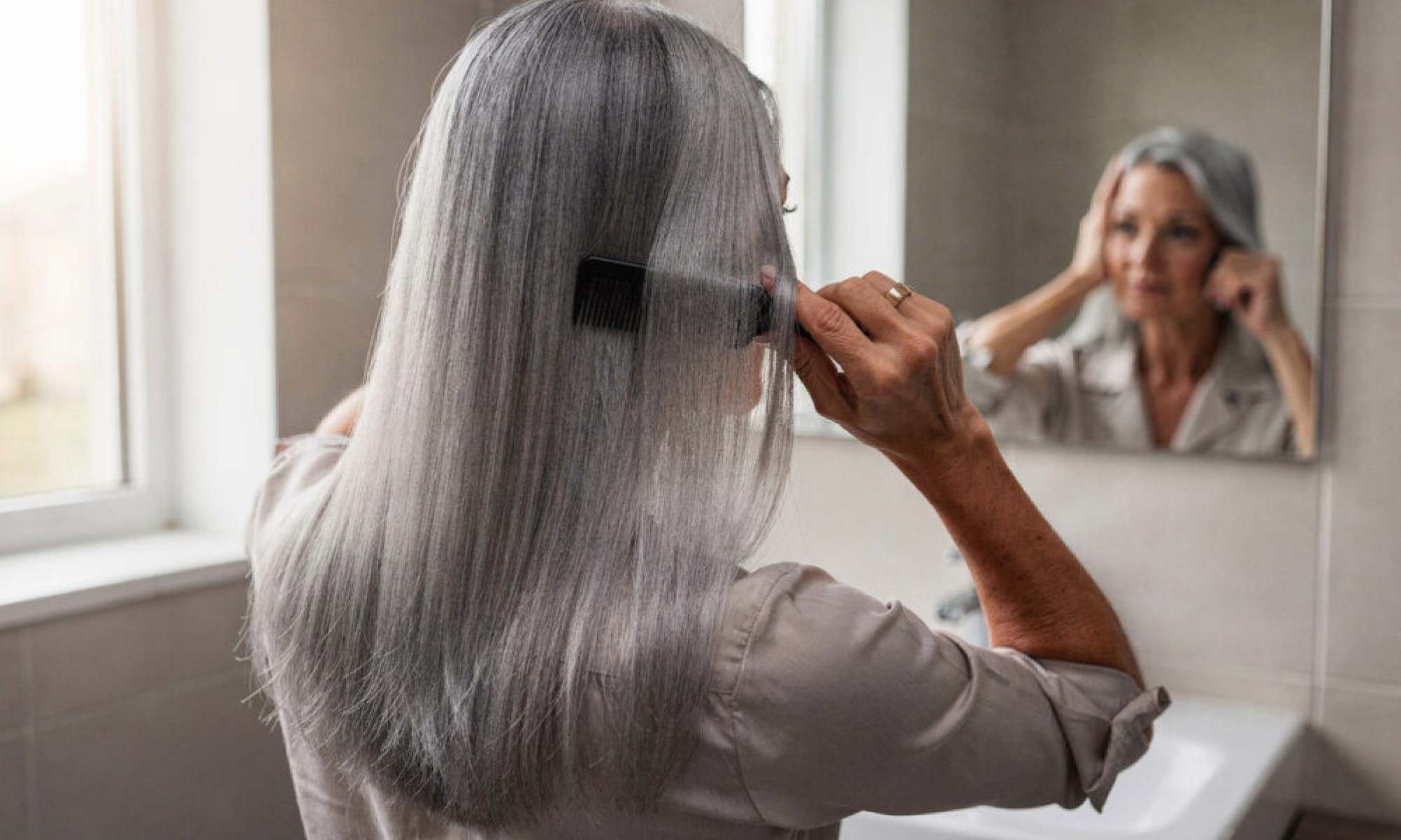 Item indispensável para salvar o cabelo grisalho daquele tom amarelo indesejado -  (crédito: Tupi)