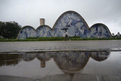 A Defesa Civil de BH informa que o volume de chuva previsto &eacute; de 20 a 40 mm com raios e rajadas de vento em torno de 50 km/h -  (crédito: Leandro Couri/EM/D.A.Press.Brasil.MG.Belo Horizonte)