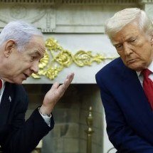 Trump diz que decidirá, com Netanyahu, quando guerra com Irã vai acabar - Kevin Dietsch / GETTY IMAGES NORTH AMERICA / Getty Images via AFP