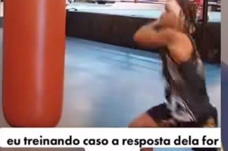 Trend que faz apologia à violência contra a mulher vai ser investigada pela PF -  (crédito: Captura de Imagem/Redes Sociais)