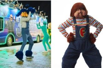 Evento da Havan teve versão não oficial do Fofão -  (crédito: Redes sociais)