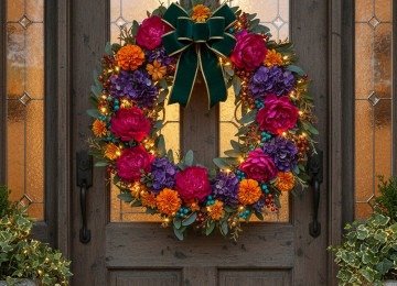 <p>As guirlandas são símbolos universais de acolhimento e celebração, penduradas em portas ou usadas em cerimônias para marcar momentos especiais. Sua força visual e simbólica atravessa culturas e épocas. Do mundo antigo às tradições cristãs e natalinas, se tornaram ícones de boas-vindas e alegria. </p>
 -  (crédito: gemini)