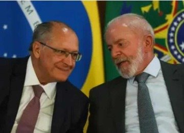 Geraldo Alckmin ser&aacute; vice de Lula nas elei&ccedil;&otilde;es de outubro  -  (crédito: Jos&eacute; Cruz/Ag&ecirc;ncia Brasil)
