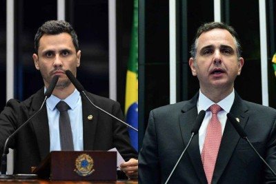 Cleitinho lidera corrida ao governo de Minas
 -  (crédito: Saulo Cruz e Geraldo Magela/Agência Senado)