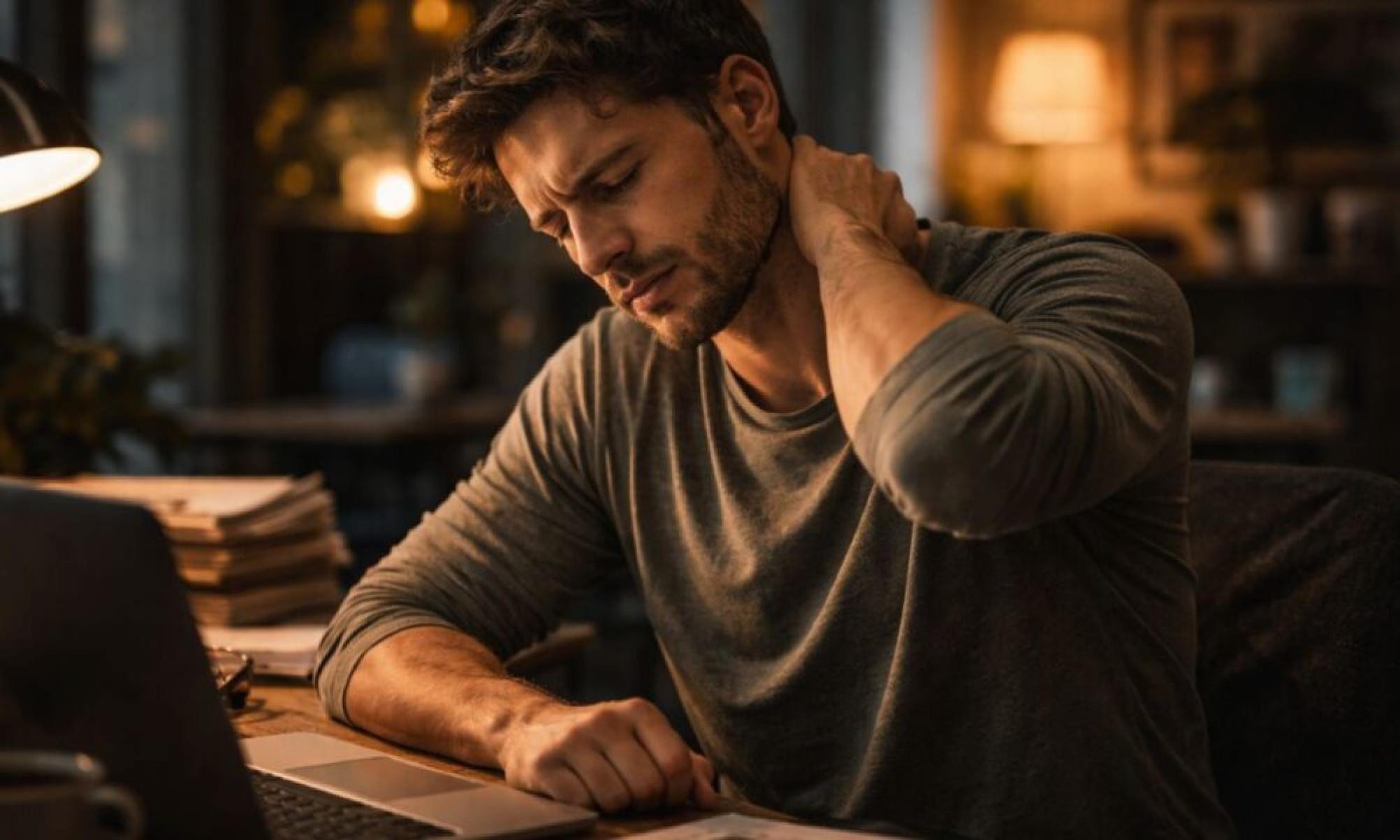 O que a psicologia explica sobre quem vive com o corpo sempre tenso -  (crédito: Tupi)