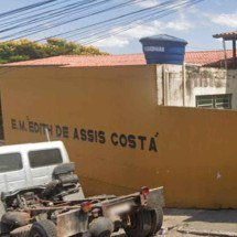 Aulas seguem suspensas em escola municipal após danos causados pelas chuvas - Google Maps/Reprodução