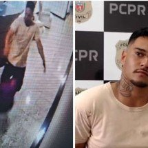 Homem é preso por agredir recepcionista de hotel - Reprodução / TV Globo