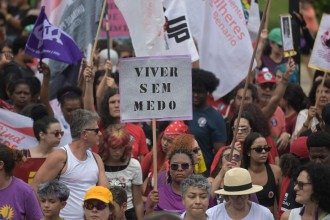 Lei Maria da Penha é considerada o principal marco jurídico brasileiro no enfrentamento da violência contra as mulheres -  (crédito: Leandro Couri/EM/D.A.Press)