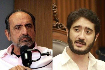 Alexandre Kalil (PDT) e Gabriel Azevedo (MDB) são dois pré-candidatos ao governo de Minas em 2026 -  (crédito: Jair Amaral/EM/D.A Press e Karoline Barreto/CMBH)