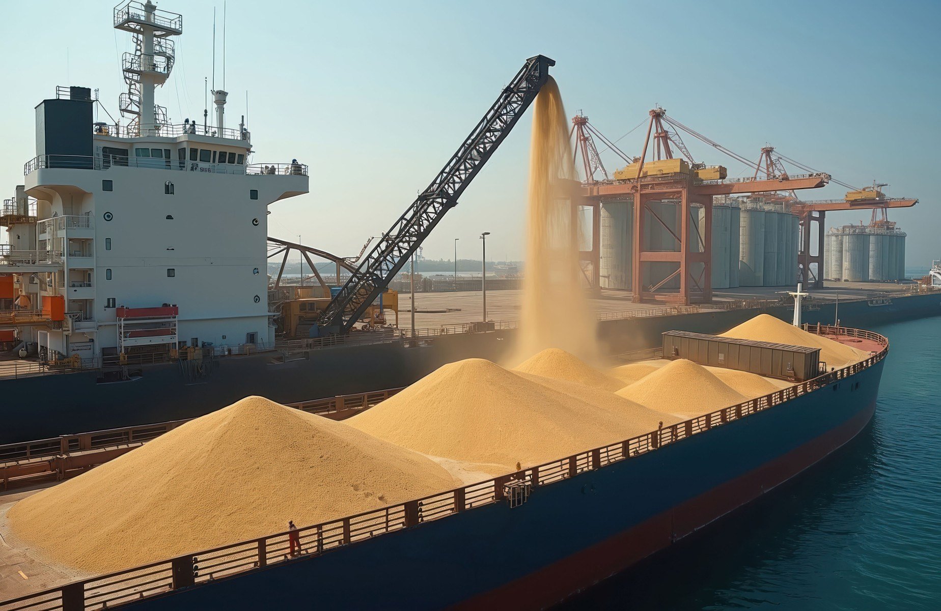 Terminal aumenta em 15% produtividade na exportação de grãos - DINO