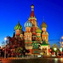 Cúpulas coloridas e o charme irresistível das catedrais russas -  Sergey Korovkin /Wikimédia Commons