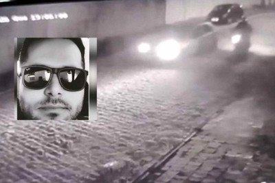 O militar havia acabado de chegar próximo da residência quando foi surpreendido pelos criminosos
 -  (crédito: Redes Sociais/Reprodução)