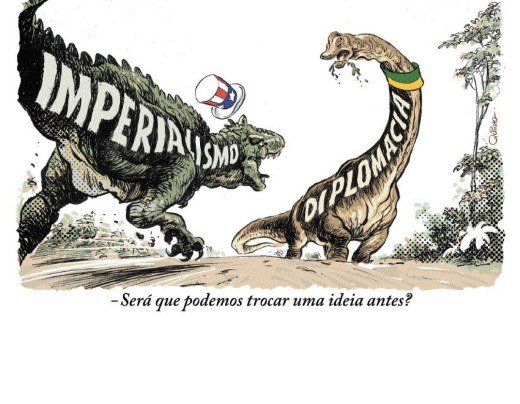 imperialismo x diplomacia -  (crédito: Quinho)