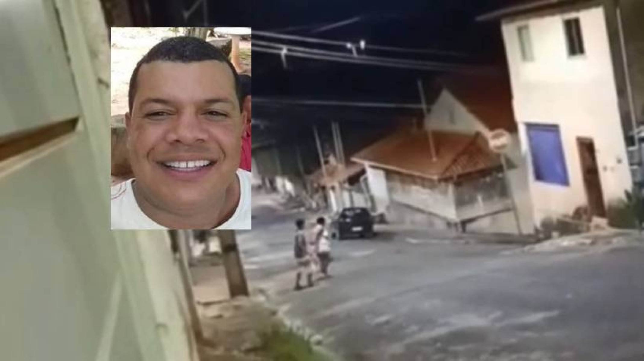 Homem &eacute; golpeado com fac&atilde;o ao tentar intervir em briga que envolveu o filho -  (crédito: Redes Sociais/Divulga&ccedil;&atilde;o)