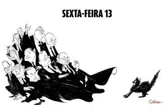 sexta-feira 13 -  (crédito: Quinho)