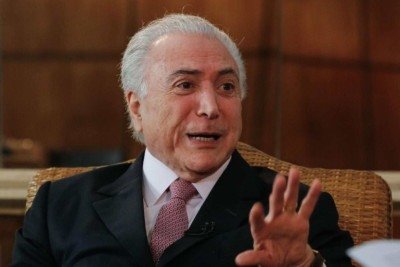 Os dois incentivadores da candidatura presidencial de Michel Temer -  (crédito: Foto: Cesar Itiberê/PR)