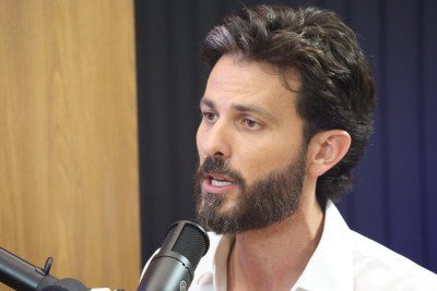 Marcelo Aro em entrevista ao Estado de Minas -  (crédito: Marcos Vieira /EM/DA. Press)