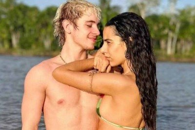 Juliano Floss e Marina Sena são tema de concurso de sósias -  (crédito: Redes sociais / reprodução)