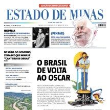 CONFIRA A CAPA DO ESTADO DE MINAS DO DIA 14/03/2026 - CAPA DO ESTADO DE MINAS 