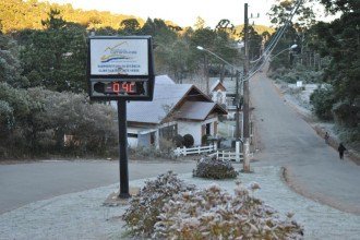 Conhecido como 'Suiça Mineira', distrito de Monte Verde costuma registrar as mais baixas temperaturas no inverno -  (crédito: Marcos Paulo/Divulgação)