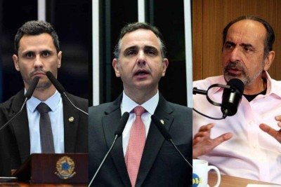 Cleitinho Azevedo (Republicanos), Rodrigo Pacheco (PSD) e Alexandre Kalil (PDT) são nomes indicados na corrida ao governo de Minas -  (crédito: Saulo Cruz/Agência Senado, Geraldo Magela/Agência Senado e Jair Amaral/EM/D.A. Press)
