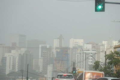 Chuva em Belo Horizonte -  (crédito: Marcos Vieira /EM/DA. Press.)