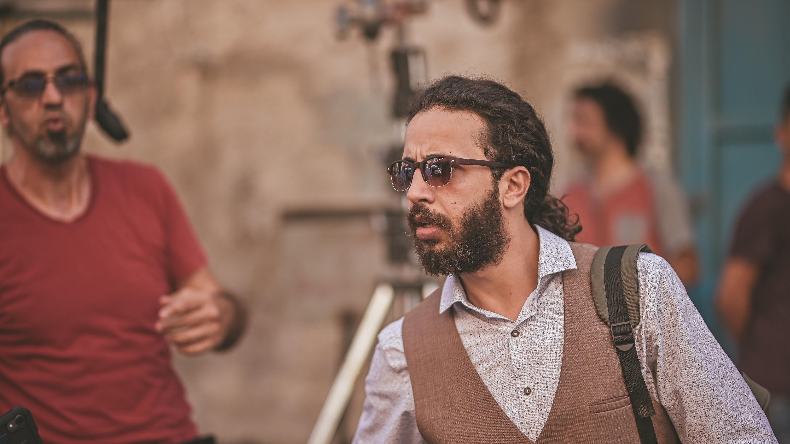 Motaz Malhees, um dos protagonistas do filme &ldquo;A Voz de Hind Rajab&rdquo;, teve sua entrada nos EUA negada por sua cidadania palestina. -  (crédito: Reprodu&ccedil;&atilde;o)