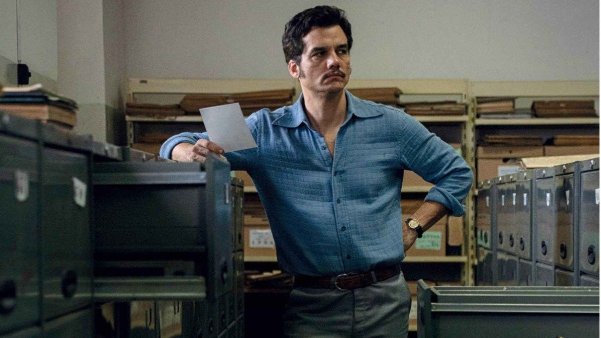 Wagner Moura, indicado ao Oscar de Melhor Ator por "O Agente Secreto", em cena do filme. -  (crédito: Divulga&ccedil;&atilde;o/Kleber Mendon&ccedil;a Filho)