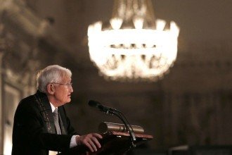 Habermas morreu aos 96 anos -  (crédito: JERRY LAMPEN/AFP)