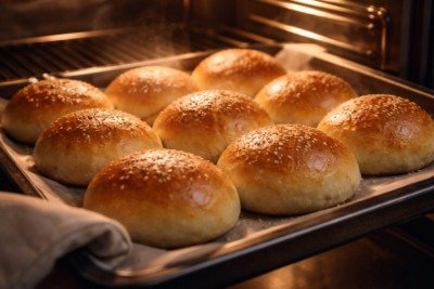 <p>O pão é um dos alimentos mais antigos da humanidade, surgido nas primeiras sociedades agrícolas quando grãos passaram a ser transformados em massas assadas. Com o tempo, ganhou diferentes formatos e significados culturais, tornando-se símbolo de sustento, partilha e tradição.</p>
 -  (crédito: imagem gerada por i.a )