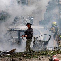 Guerra, ontem e hoje - Jack Guez/AFP