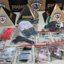 Homem é preso por tráfico de drogas e corrupção de menor em Minas Gerais - Divulgação/PMMG