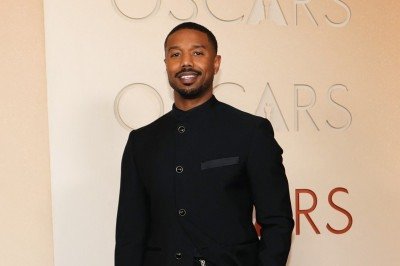 Michael B. Jordan vestiu um terno de alfaiataria cheio de personalidade da 
Louis Vuitton  -  (crédito:  AFP)