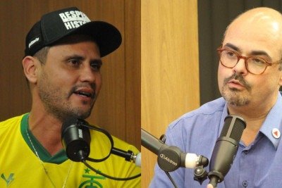 Somente o êxito do governo que herdará poderá salvar o vice-governador Simões do senador Cleitinho -  (crédito: Gladyston Rodrigues e Marcos Vieira/EM/D.A Press)