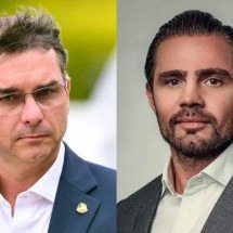 Flávio Bolsonaro está entre os contatos do celular de Vorcaro