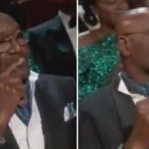 Delroy Lindo não disfarça decepção ao perder o Oscar e não aplaude o vencedor Sean Penn