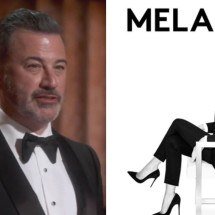 Oscar: Jimmy Kimmel sugere que Trump está triste por 'Melania' não disputar - Reprodução