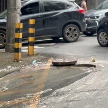 BH: vazamento há mais de 30 dias no Santo Antônio preocupa moradores - Reprodução/ Carlos Jensen