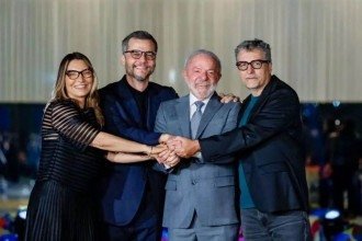 Lula celebrou campanha de 'O agente secreto' -  (crédito: Ricardo Stuckert)