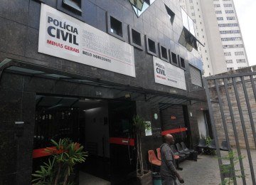 Investiga&ccedil;&atilde;o que resultou na pris&atilde;o do suspeito foi feita pela Divis&atilde;o Especializada em Atendimento &agrave; Mulher, ao Idoso e &agrave; Pessoa com Defici&ecirc;ncia e V&iacute;timas de Intoler&acirc;ncia (Demid)  -  (crédito: Leandro Couri /EM/D.A Press. Brasil. Belo Horizonte - MG)