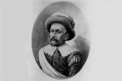 <p>Registros históricos apontam que no dia 24 de maio de 1626 um holandês de nome Peter Minuit comprou a Ilha de Manhattan, que três séculos mais tarde se transformaria no centro financeiro e cultural de Nova York.</p>
 -  (crédito: Domínio Público/wikimédia Commons)