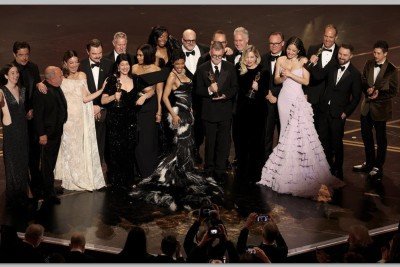 'Uma Batalha Após a Outra'vence o Oscar de Melhor Filme -  (crédito: Photo by Patrick T. Fallon / AFP)