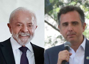 Lula e Rodrigo Pacheco -  (crédito: Ricardo Stuckert / PR e Edesio Ferreira/EM/DA Press)