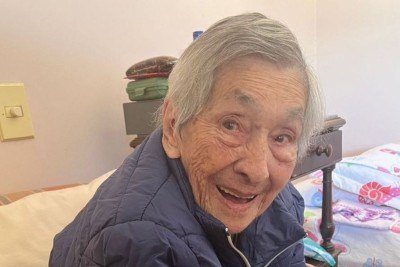 Beita Pereira morreu aos 103 anos. Ela morava com o filho no Leblon, Zona Sul do Rio de Janeiro -  (crédito: Reprodu&ccedil;&atilde;o/Redes Sociais Ney Matogrosso)