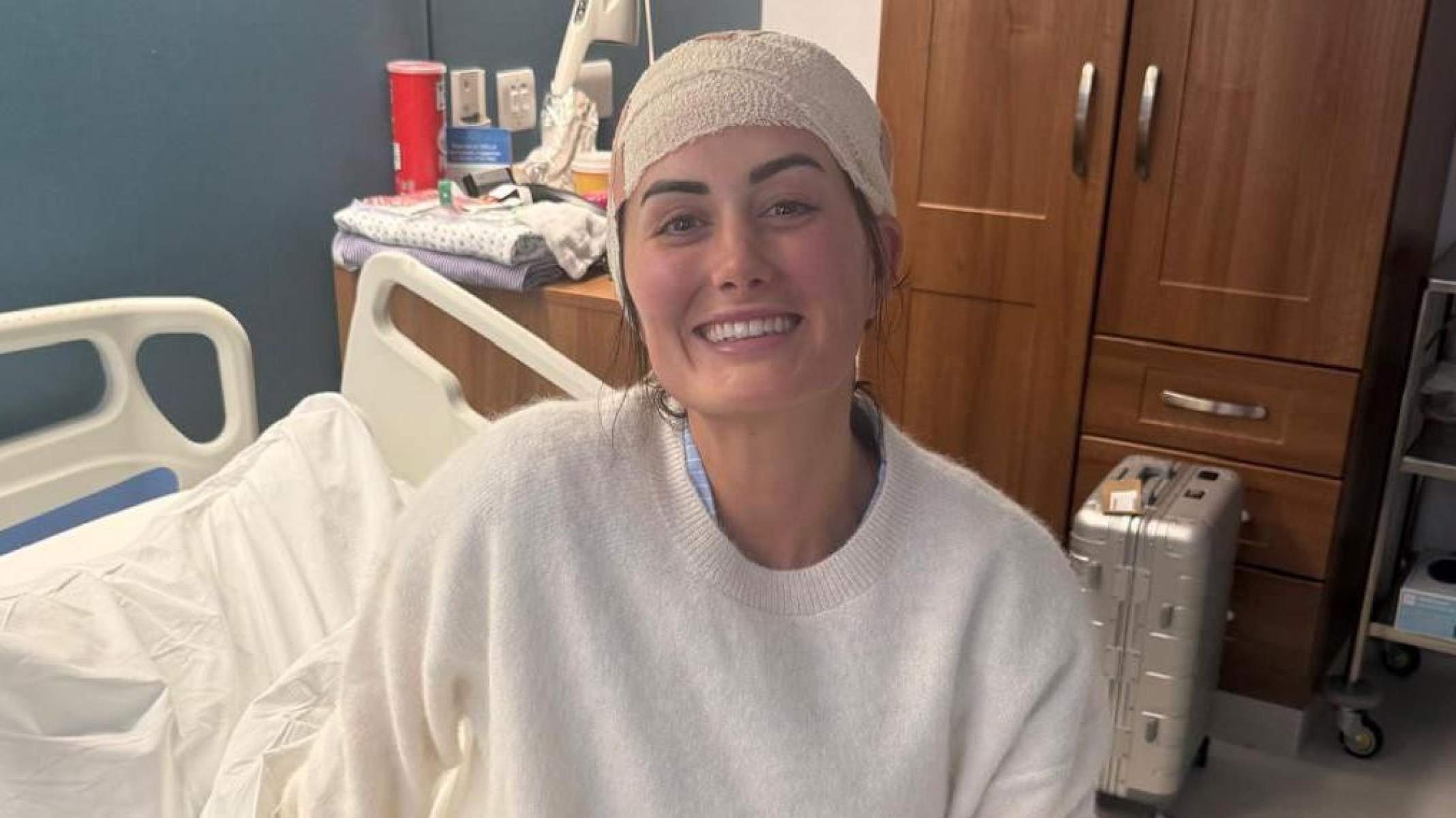 Lauren tinha acabado de passar o fim de semana em Londres quando descobriu que tinha um tumor no cérebro -  (crédito: Lauren Macpherson)